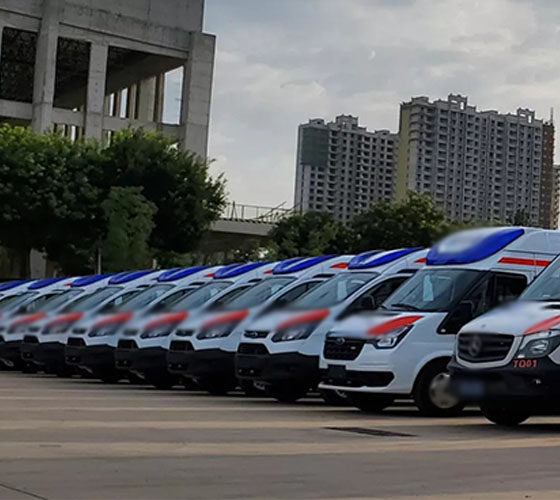 卓尼县服务车队展示