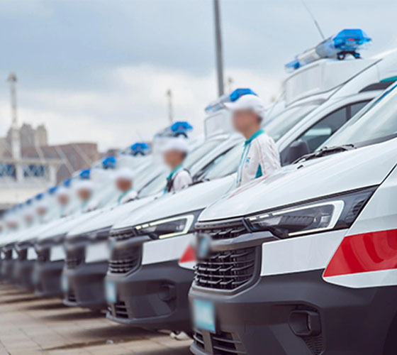 卓尼县服务车队展示